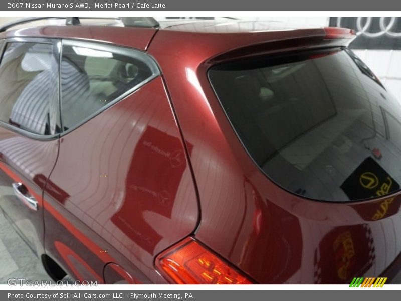 Merlot Pearl / Cafe Latte 2007 Nissan Murano S AWD