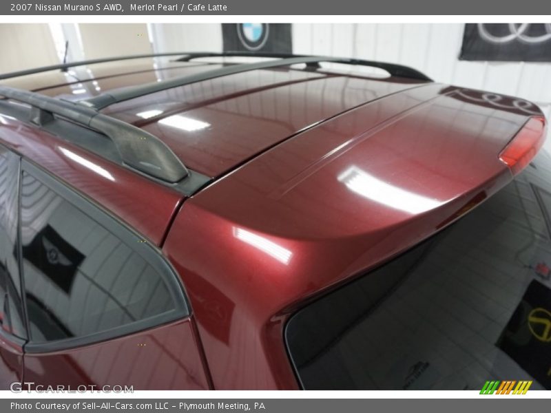 Merlot Pearl / Cafe Latte 2007 Nissan Murano S AWD