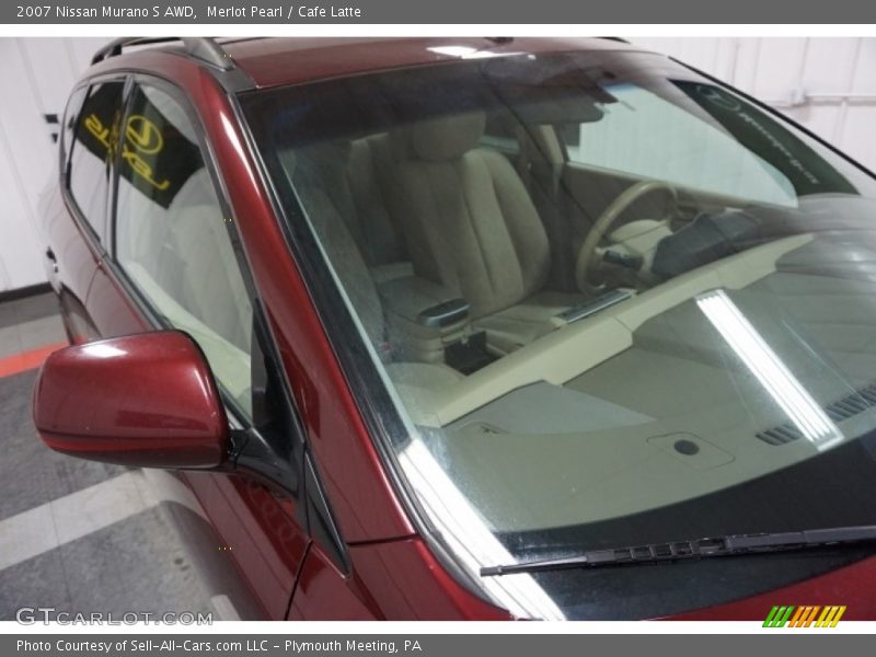 Merlot Pearl / Cafe Latte 2007 Nissan Murano S AWD