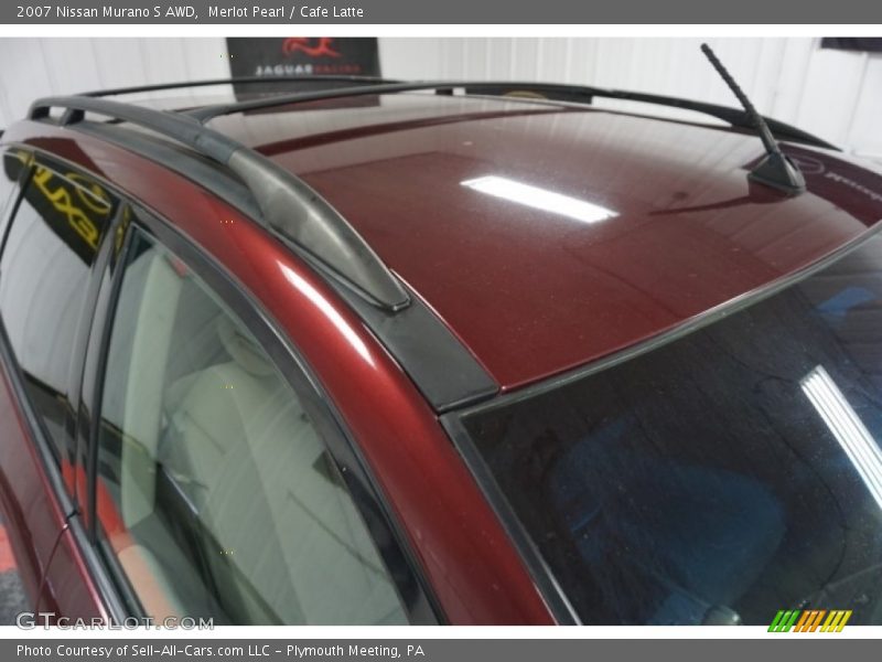 Merlot Pearl / Cafe Latte 2007 Nissan Murano S AWD