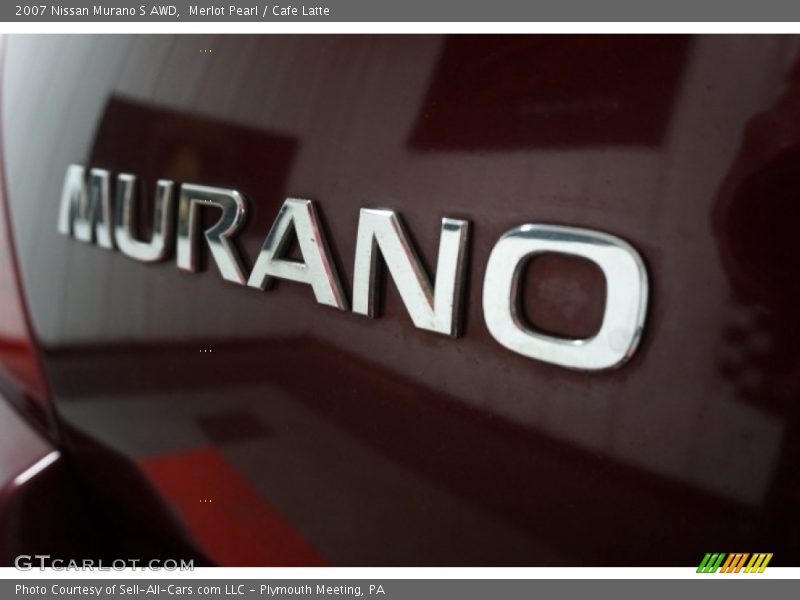 Merlot Pearl / Cafe Latte 2007 Nissan Murano S AWD