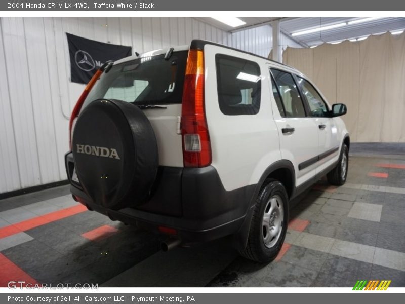 Taffeta White / Black 2004 Honda CR-V LX 4WD