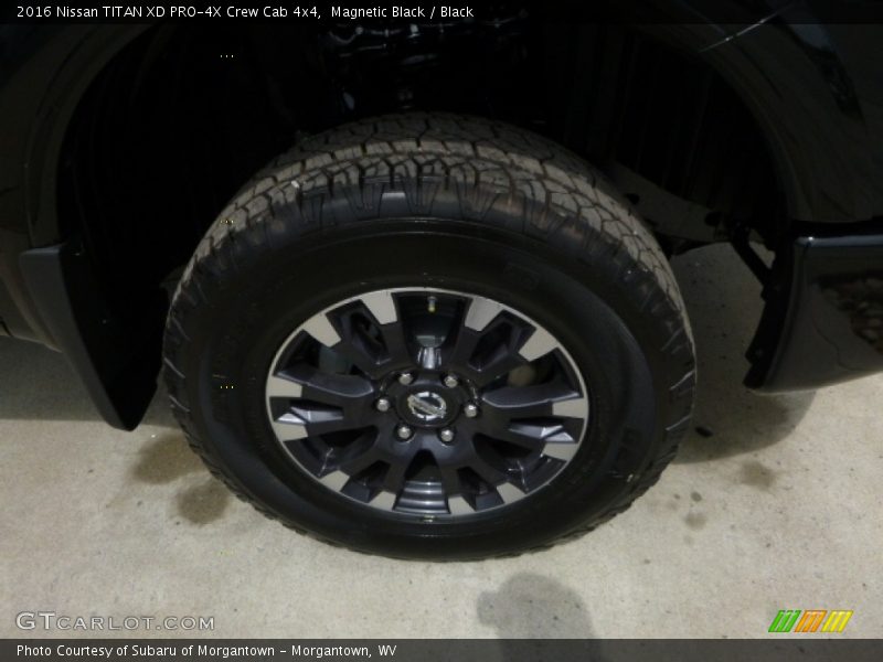 Magnetic Black / Black 2016 Nissan TITAN XD PRO-4X Crew Cab 4x4