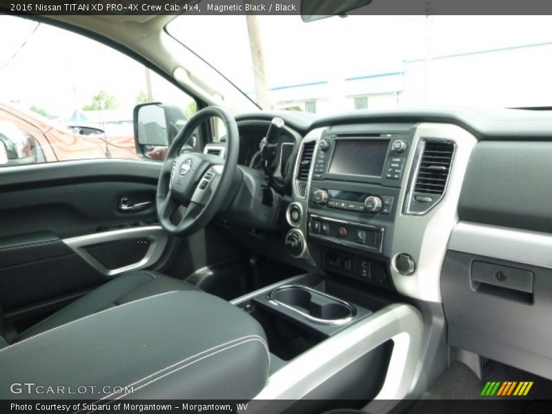 Magnetic Black / Black 2016 Nissan TITAN XD PRO-4X Crew Cab 4x4