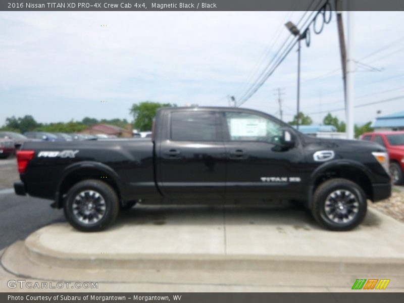 Magnetic Black / Black 2016 Nissan TITAN XD PRO-4X Crew Cab 4x4