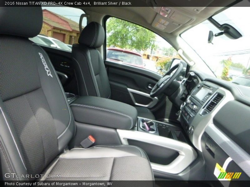 Brilliant Silver / Black 2016 Nissan TITAN XD PRO-4X Crew Cab 4x4