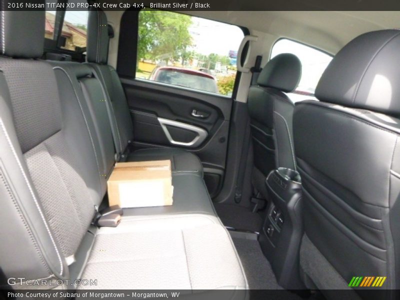 Brilliant Silver / Black 2016 Nissan TITAN XD PRO-4X Crew Cab 4x4