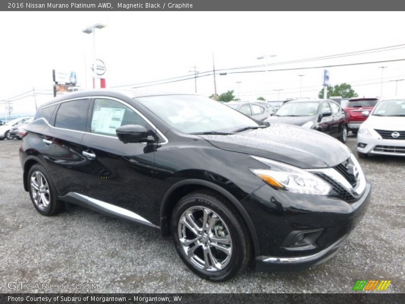 Magnetic Black / Graphite 2016 Nissan Murano Platinum AWD