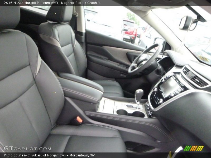 Front Seat of 2016 Murano Platinum AWD