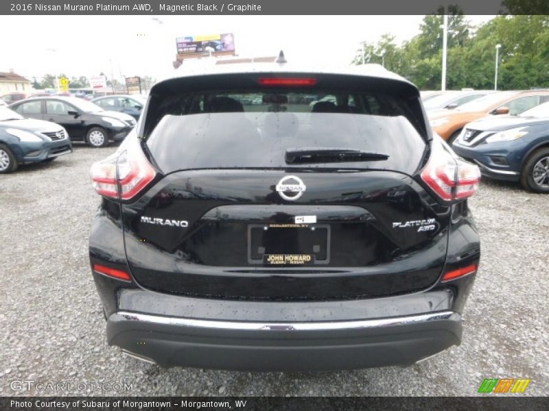 Magnetic Black / Graphite 2016 Nissan Murano Platinum AWD