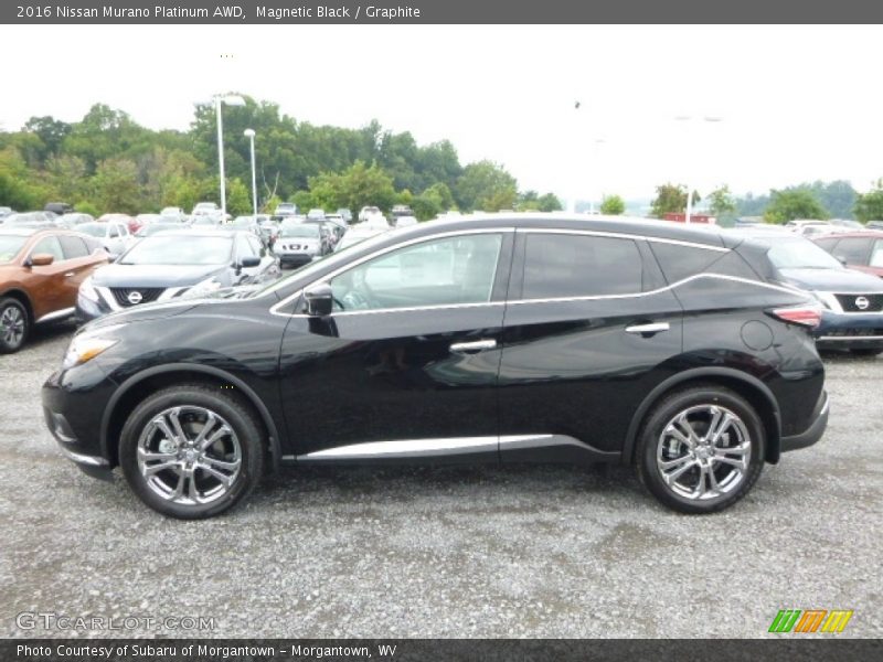 Magnetic Black / Graphite 2016 Nissan Murano Platinum AWD