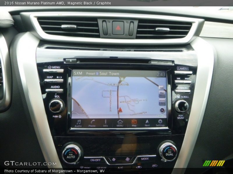 Magnetic Black / Graphite 2016 Nissan Murano Platinum AWD