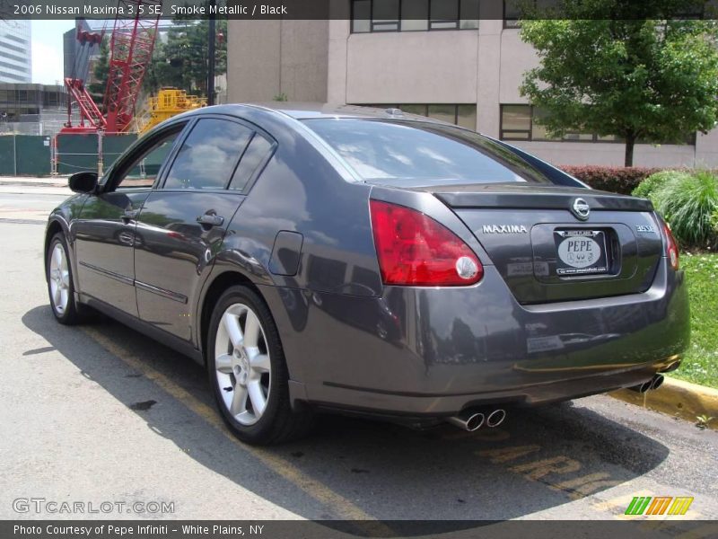 Smoke Metallic / Black 2006 Nissan Maxima 3.5 SE