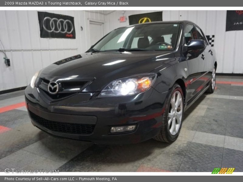 Galaxy Gray Mica / Black 2009 Mazda MAZDA3 s Touring Hatchback