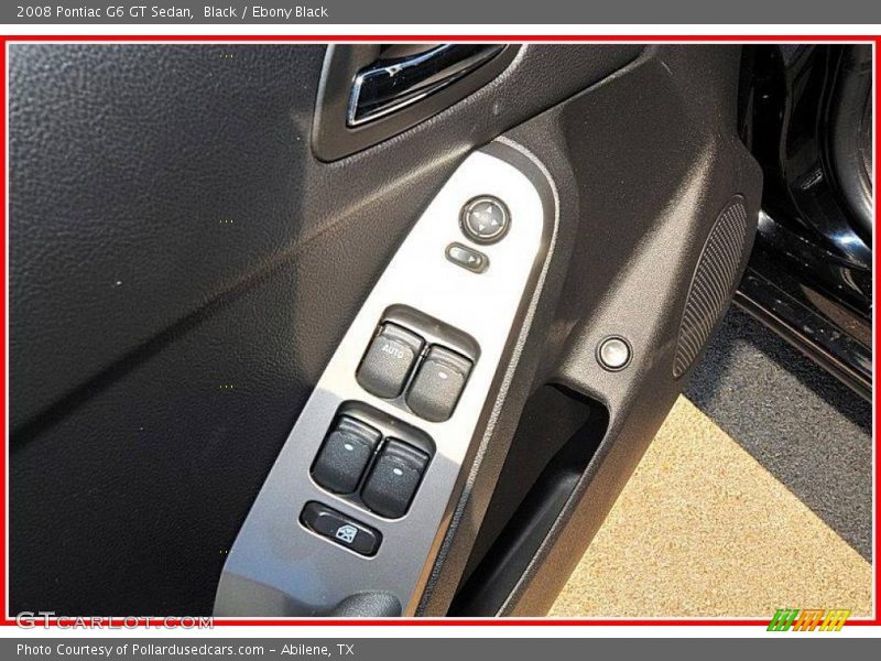 Black / Ebony Black 2008 Pontiac G6 GT Sedan