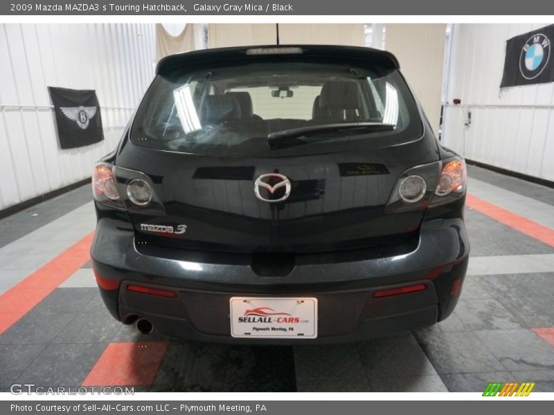 Galaxy Gray Mica / Black 2009 Mazda MAZDA3 s Touring Hatchback
