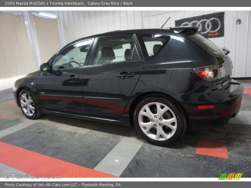 Galaxy Gray Mica / Black 2009 Mazda MAZDA3 s Touring Hatchback