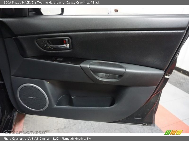 Galaxy Gray Mica / Black 2009 Mazda MAZDA3 s Touring Hatchback