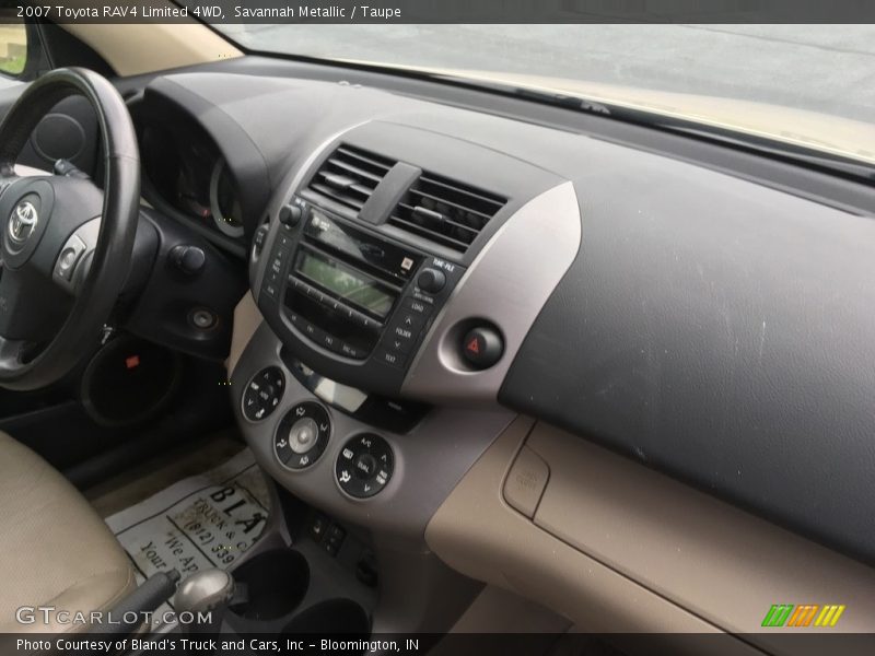 Savannah Metallic / Taupe 2007 Toyota RAV4 Limited 4WD