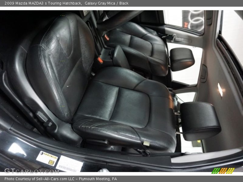 Galaxy Gray Mica / Black 2009 Mazda MAZDA3 s Touring Hatchback