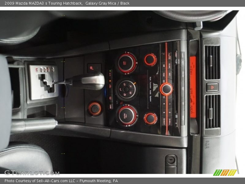 Galaxy Gray Mica / Black 2009 Mazda MAZDA3 s Touring Hatchback