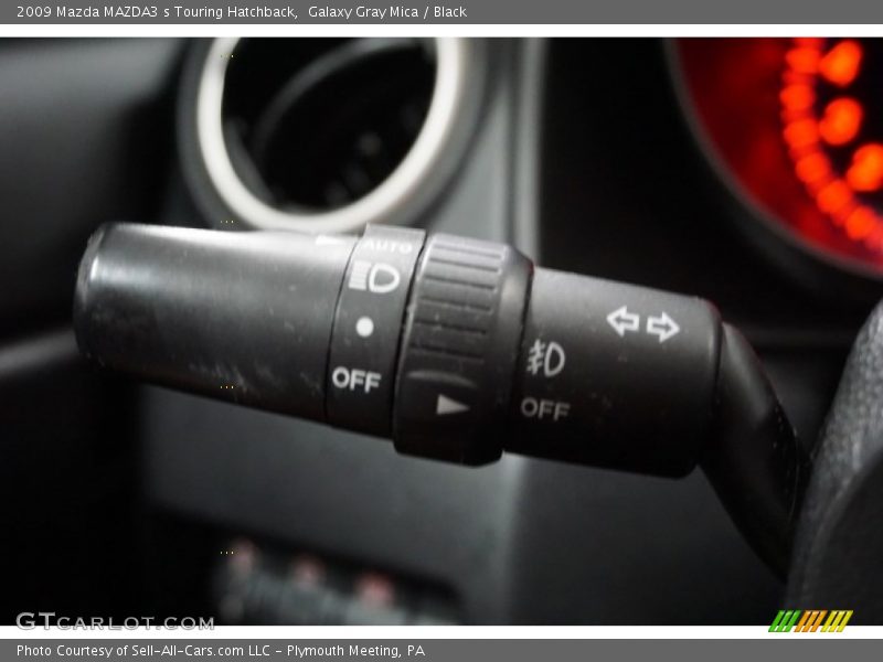 Galaxy Gray Mica / Black 2009 Mazda MAZDA3 s Touring Hatchback