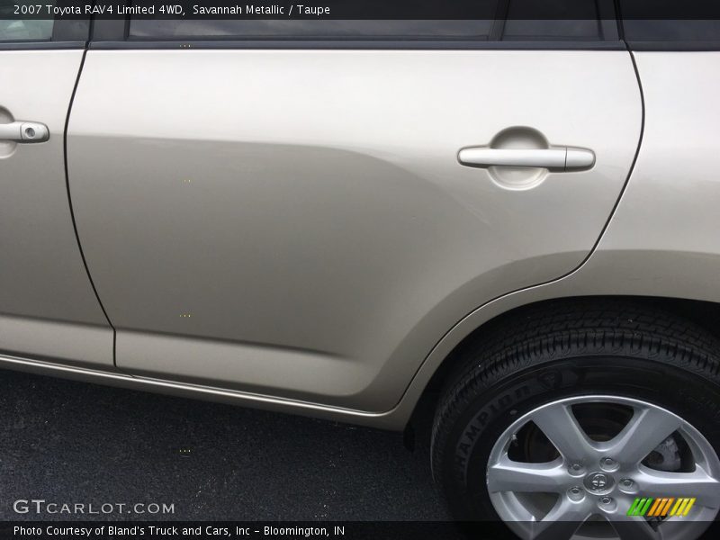 Savannah Metallic / Taupe 2007 Toyota RAV4 Limited 4WD