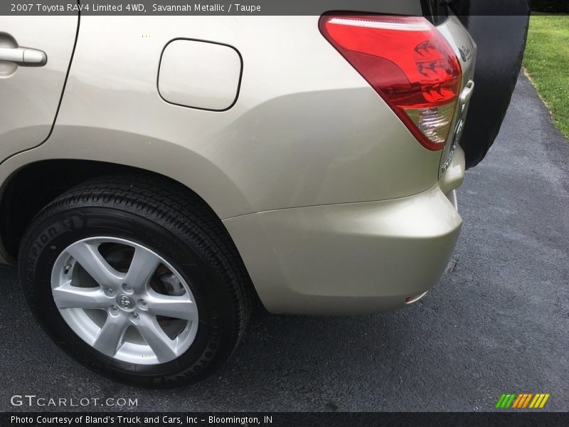Savannah Metallic / Taupe 2007 Toyota RAV4 Limited 4WD