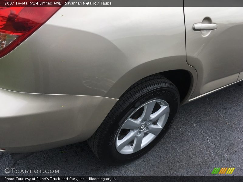 Savannah Metallic / Taupe 2007 Toyota RAV4 Limited 4WD