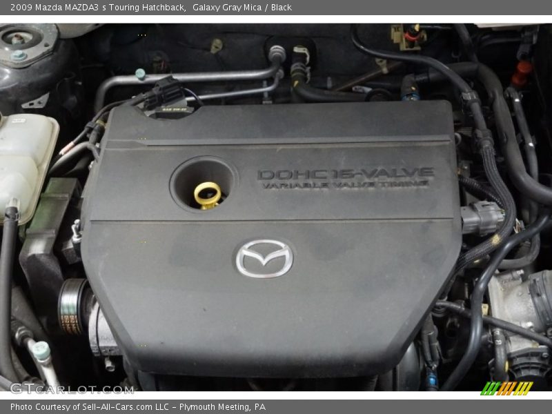 Galaxy Gray Mica / Black 2009 Mazda MAZDA3 s Touring Hatchback