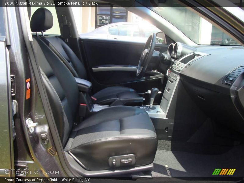 Smoke Metallic / Black 2006 Nissan Maxima 3.5 SE