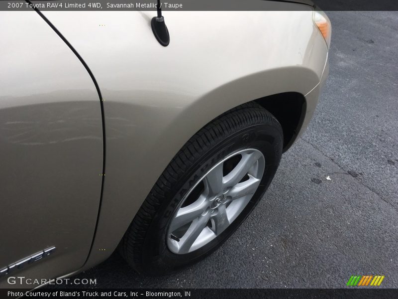 Savannah Metallic / Taupe 2007 Toyota RAV4 Limited 4WD