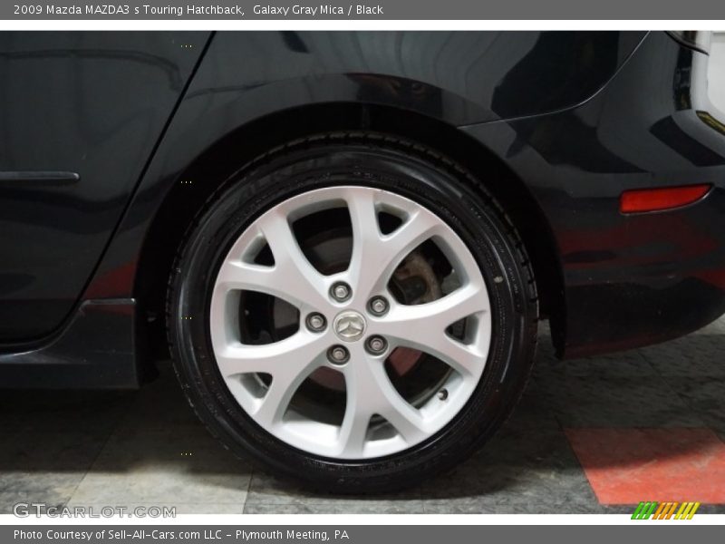 Galaxy Gray Mica / Black 2009 Mazda MAZDA3 s Touring Hatchback