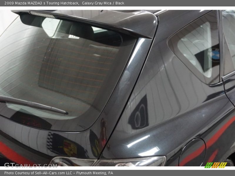 Galaxy Gray Mica / Black 2009 Mazda MAZDA3 s Touring Hatchback
