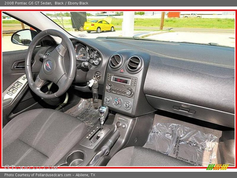 Black / Ebony Black 2008 Pontiac G6 GT Sedan