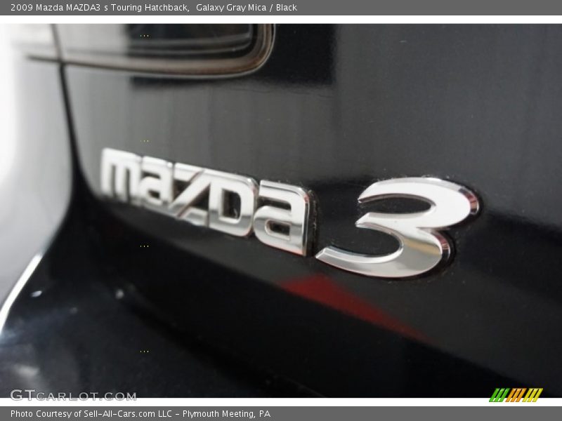 Galaxy Gray Mica / Black 2009 Mazda MAZDA3 s Touring Hatchback