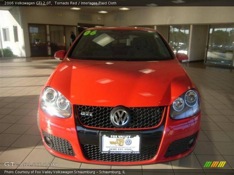 Tornado Red / Interlagos Plaid Cloth 2006 Volkswagen GTI 2.0T