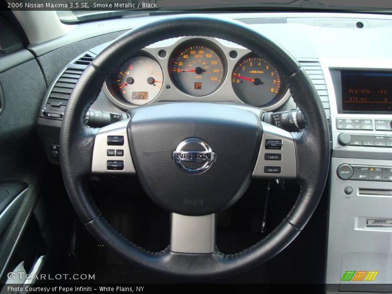 Smoke Metallic / Black 2006 Nissan Maxima 3.5 SE