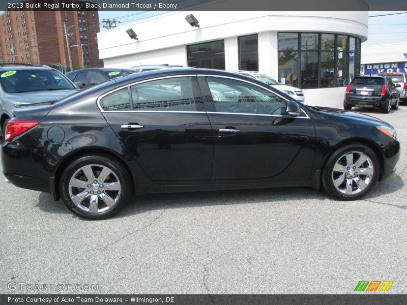 Black Diamond Tricoat / Ebony 2013 Buick Regal Turbo