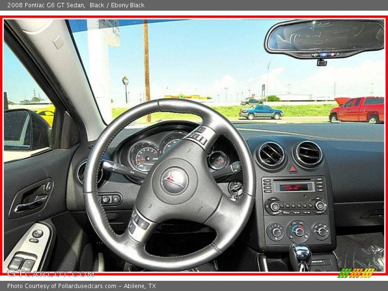 Black / Ebony Black 2008 Pontiac G6 GT Sedan