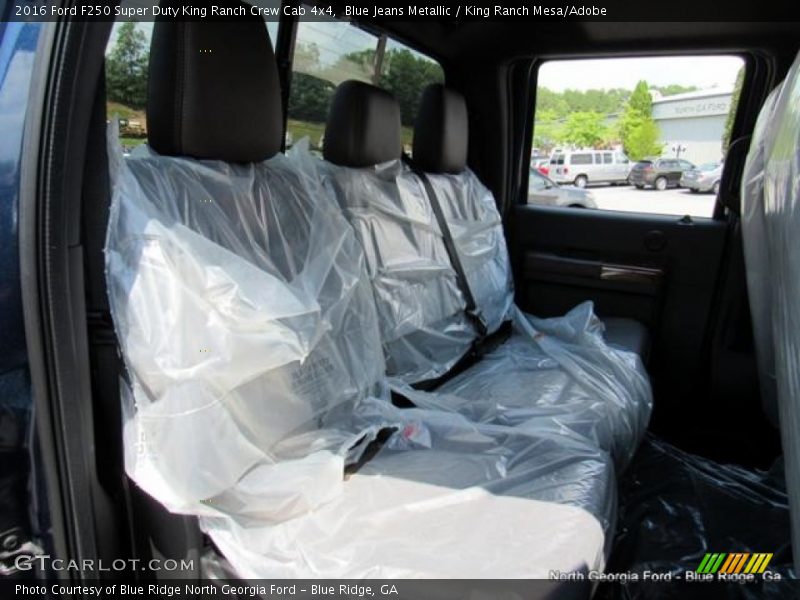 Blue Jeans Metallic / King Ranch Mesa/Adobe 2016 Ford F250 Super Duty King Ranch Crew Cab 4x4