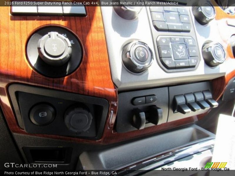 Blue Jeans Metallic / King Ranch Mesa/Adobe 2016 Ford F250 Super Duty King Ranch Crew Cab 4x4