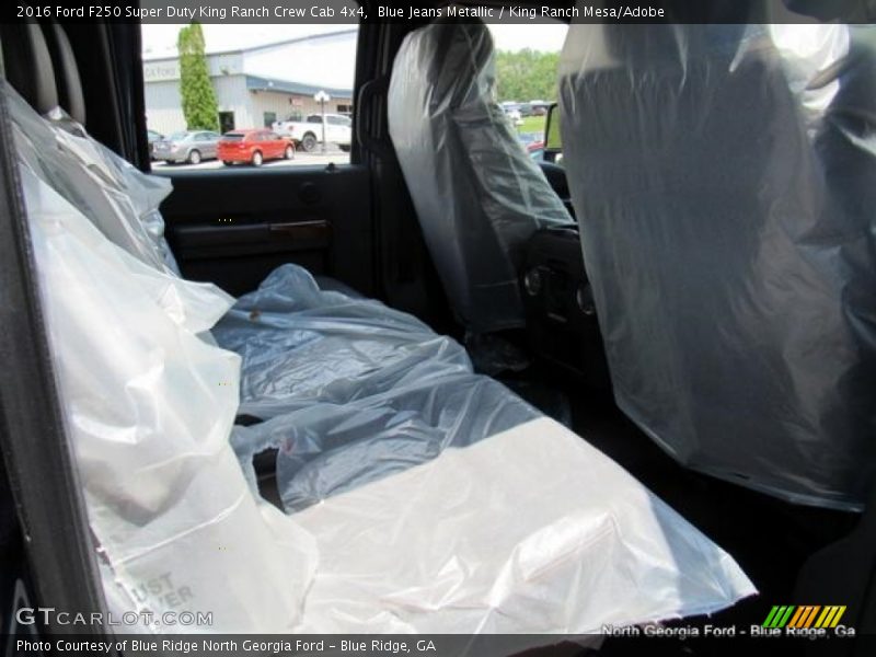 Blue Jeans Metallic / King Ranch Mesa/Adobe 2016 Ford F250 Super Duty King Ranch Crew Cab 4x4