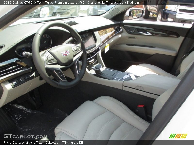  2016 CT6 3.0 Twin-Turbo Premium Luxury AWD Light Platinum Interior