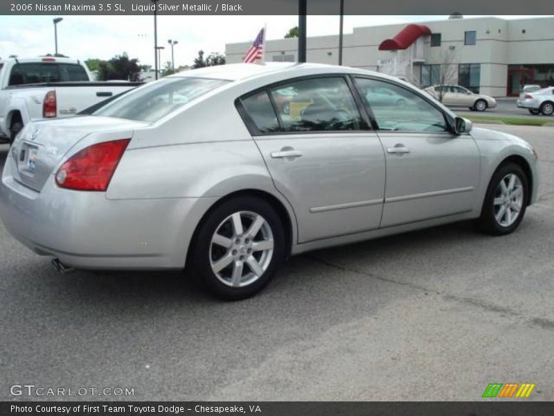 Liquid Silver Metallic / Black 2006 Nissan Maxima 3.5 SL