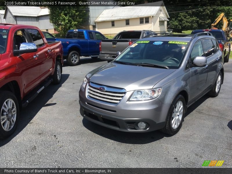 Quartz Silver Metallic / Slate Gray 2008 Subaru Tribeca Limited 5 Passenger