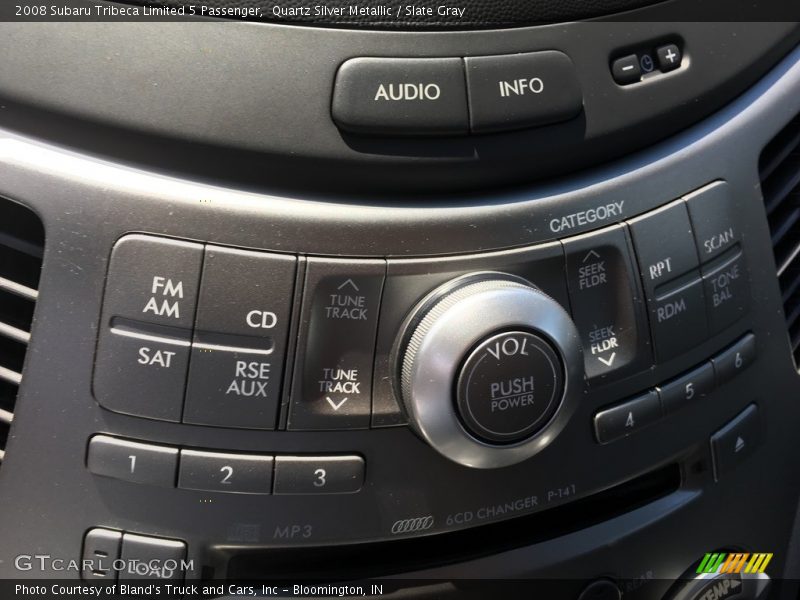 Quartz Silver Metallic / Slate Gray 2008 Subaru Tribeca Limited 5 Passenger