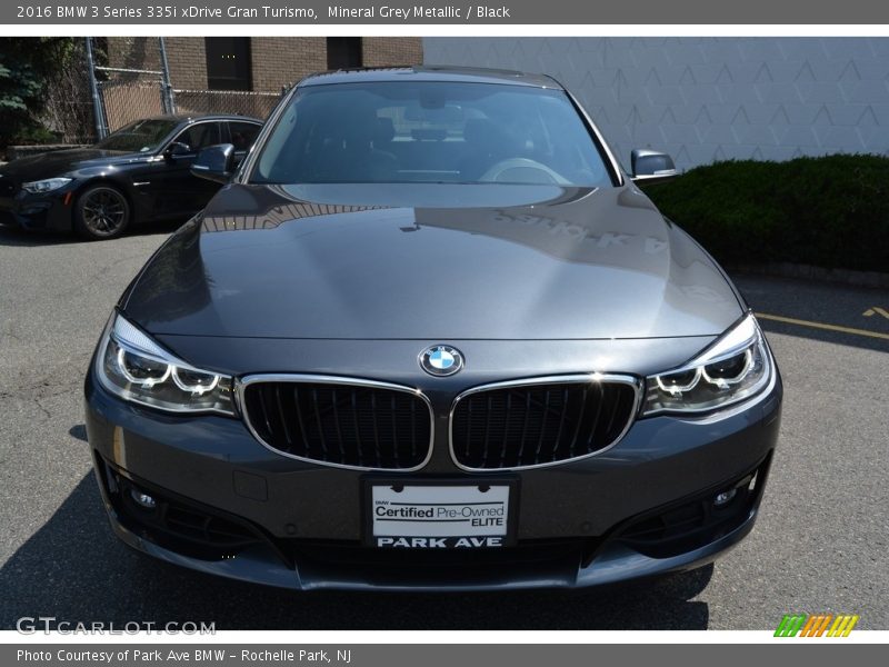 Mineral Grey Metallic / Black 2016 BMW 3 Series 335i xDrive Gran Turismo