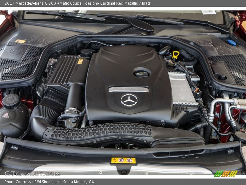  2017 C 300 4Matic Coupe Engine - 2.0 Liter DI Turbocharged DOHC 16-Valve VVT 4 Cylinder