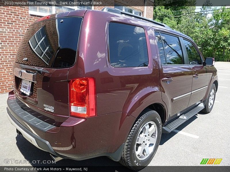 Dark Cherry Pearl / Black 2010 Honda Pilot Touring 4WD